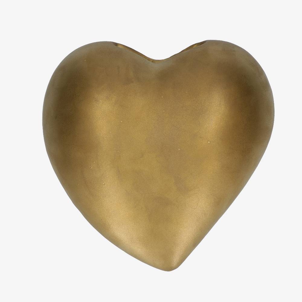 La Porcellana Bianca Umidificatore Cuore Oro