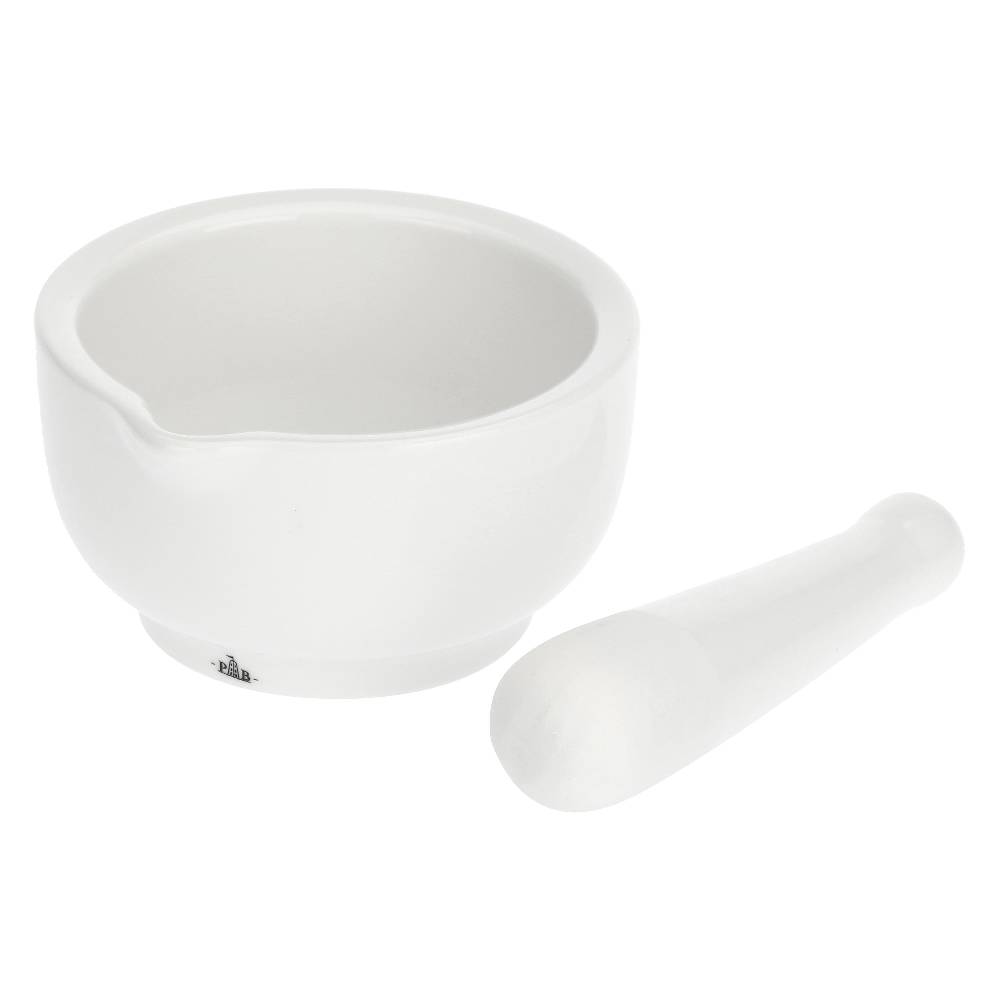La Porcellana Bianca Mortaio Con Pestello 11,5 Cm Preparazione