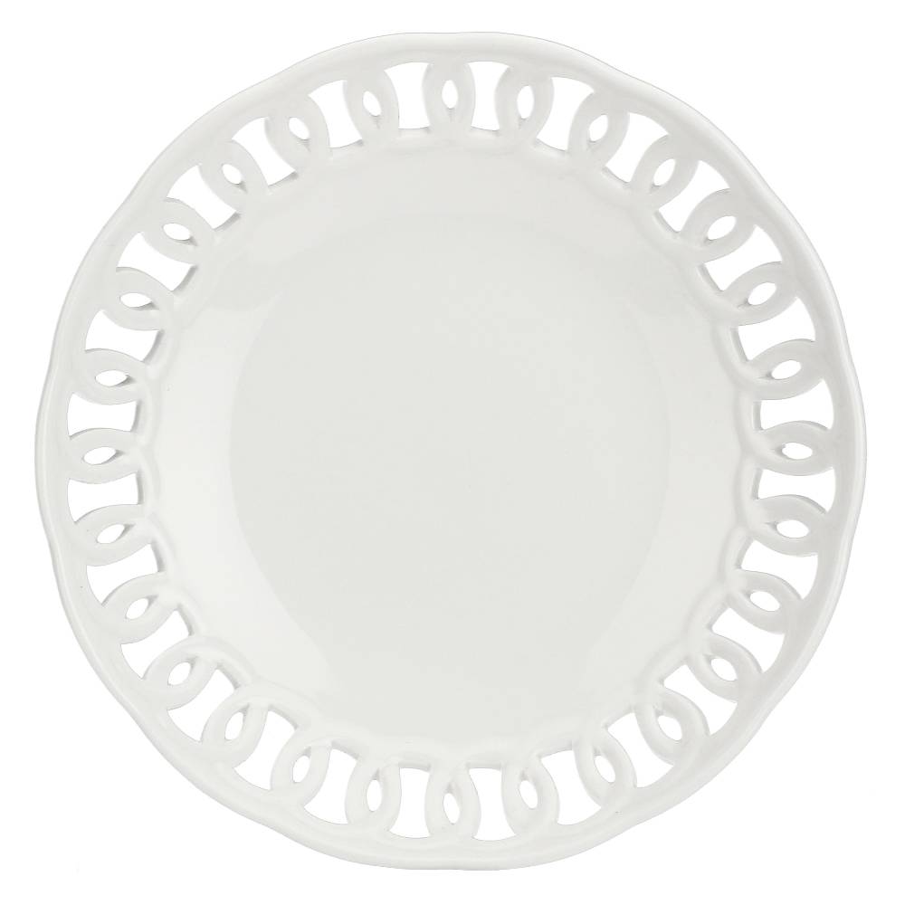 La Porcellana Bianca Piattino Coupe Traforato Ø16 cm Firenze