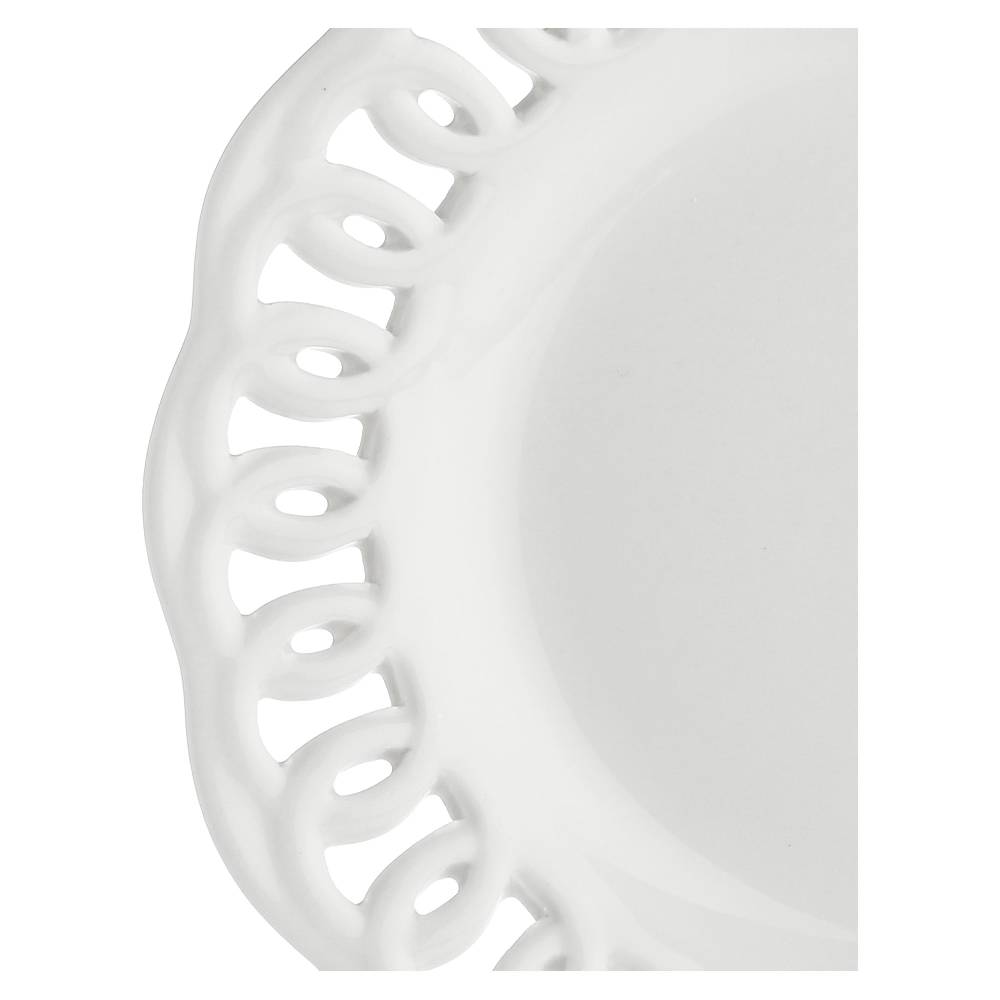 La Porcellana Bianca Piattino Traforato Ø15 Cm Firenze