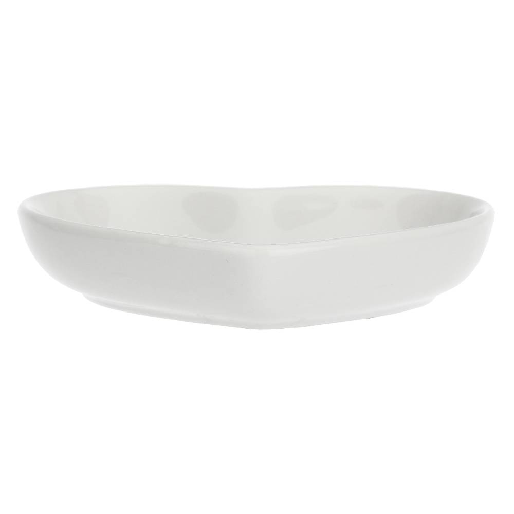 La Porcellana Bianca Set 12 Ciotoline Cuore 7,5 cm Cupido