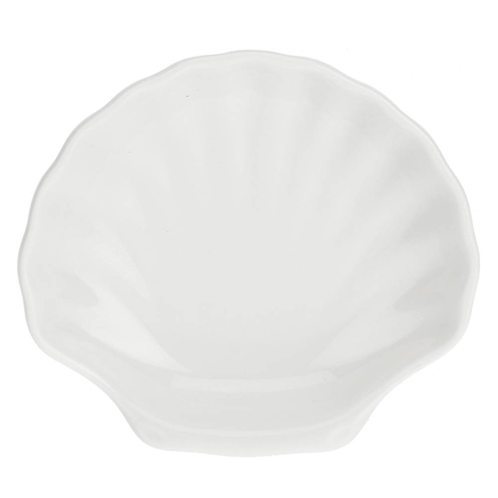 La Porcellana Bianca Set 12 Piatti Conchiglia 10 cm Elba