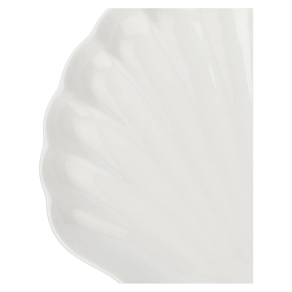 La Porcellana Bianca Set 5 Piatti Conchiglia 26 Cm Elba