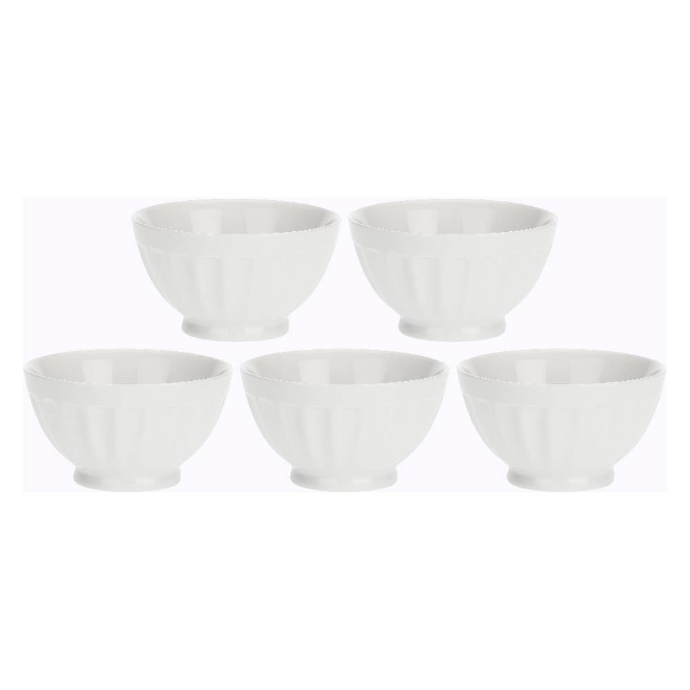 La Porcellana Bianca Set 5 Scodelle Classicche Ø14 Cm Pieve