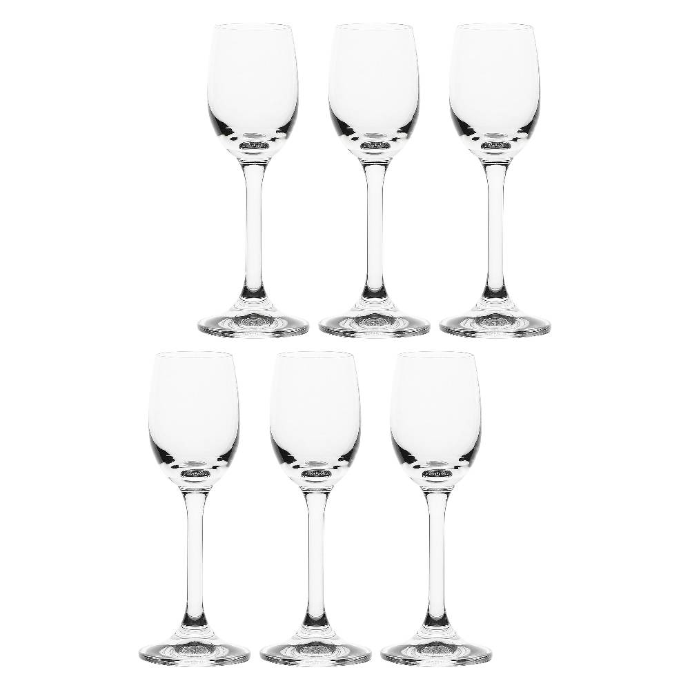 La Porcellana Bianca Set 6 bicchieri Liquore 65 ml Novello