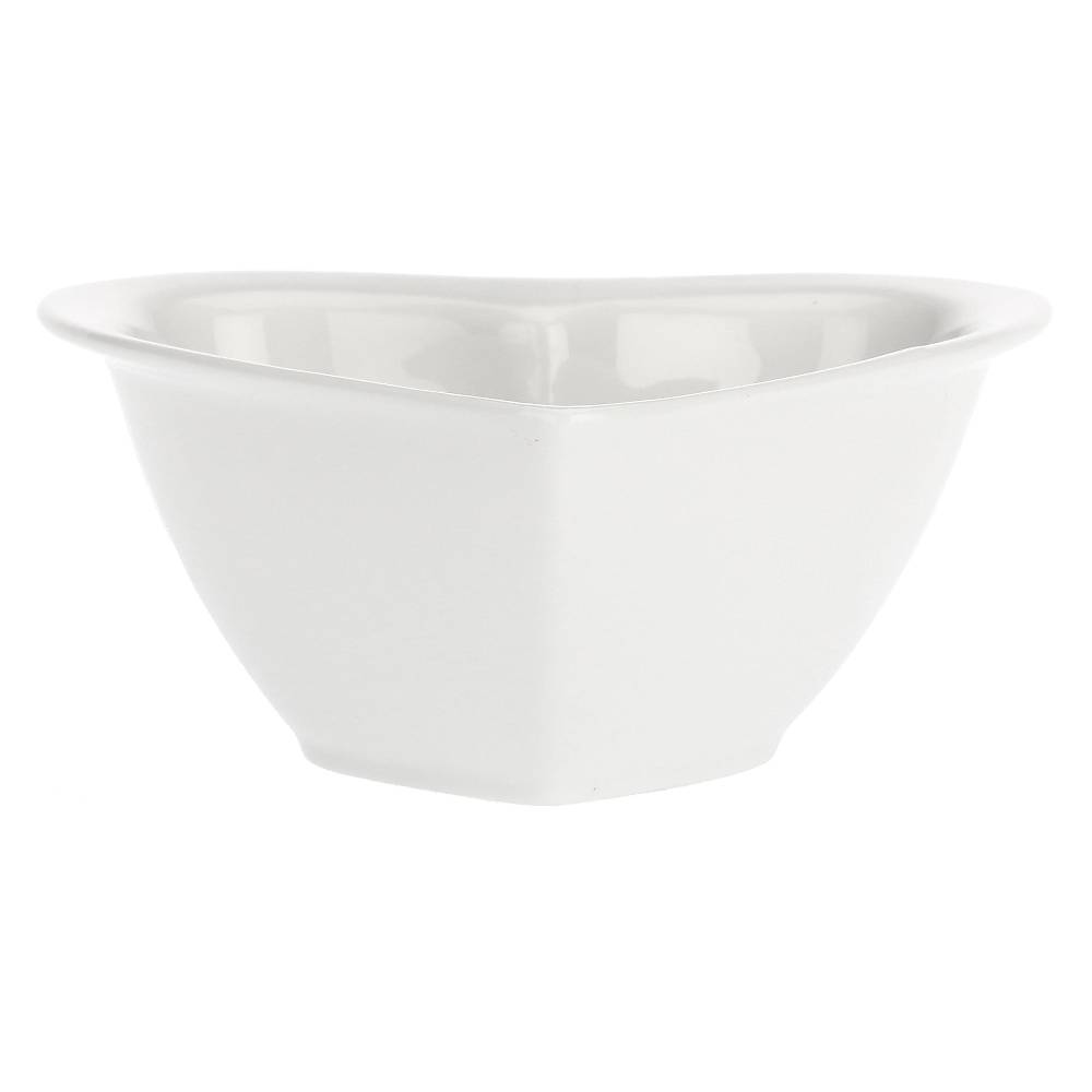 La Porcellana Bianca Set 6 Coppette Cuore con bordo Cupido