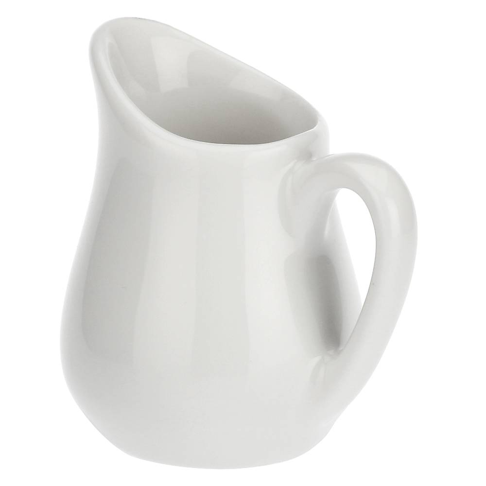 La Porcellana Bianca Set 6 Cremiere Con Manico 25 Cc Corte