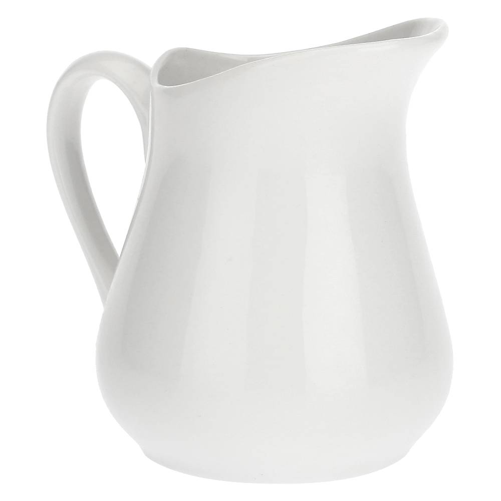 La Porcellana Bianca Set 6 Cremiere Con Manico 330 Cc Corte