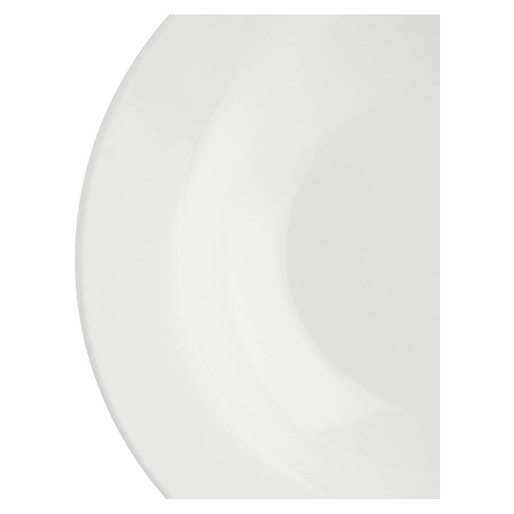 La Porcellana Bianca Set 6 Piatti Fondi Falda Essenziale