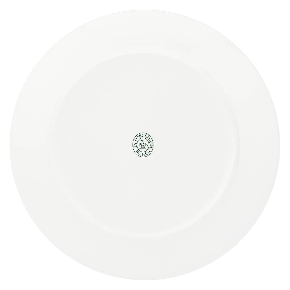 La Porcellana Bianca Set 6 Piatti Piani Coup Essenziale