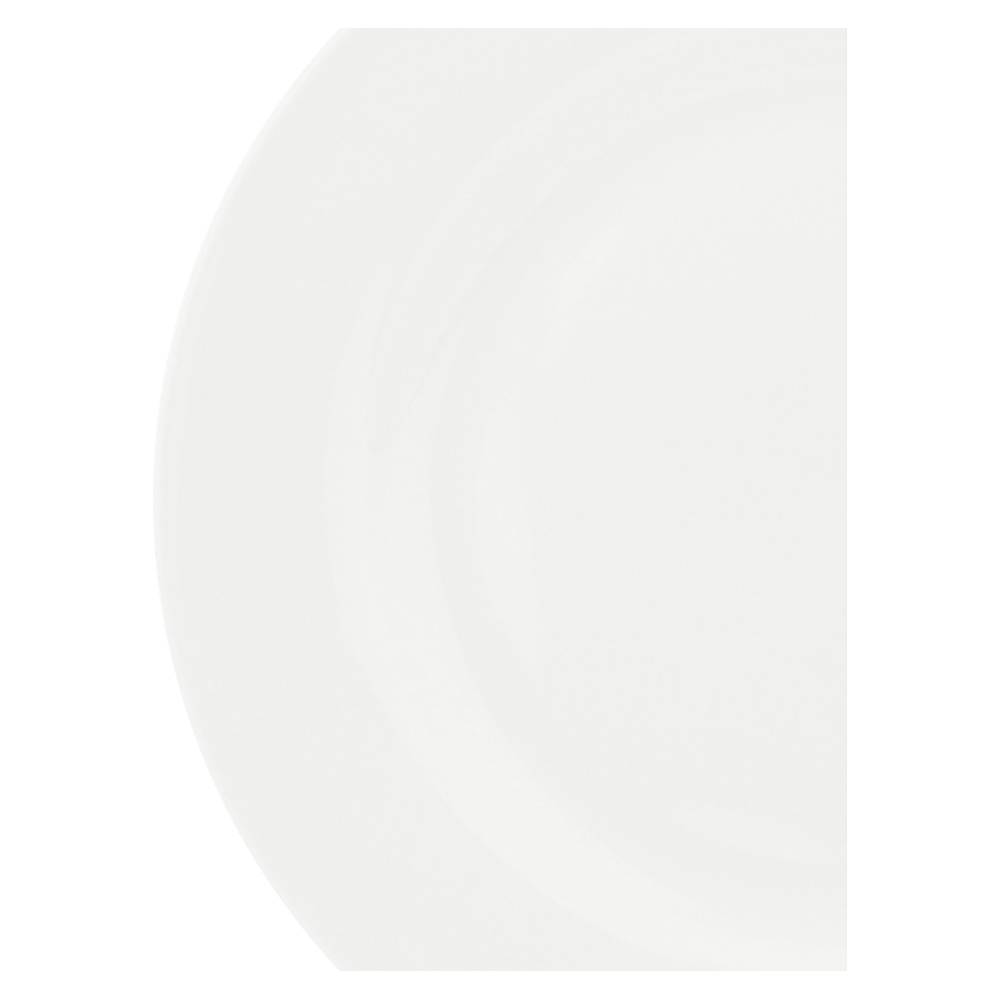 La Porcellana Bianca Set 6 Piatti Piani Falda Essenziale