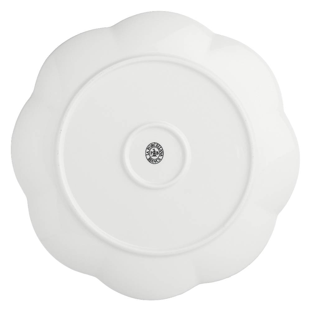 La Porcellana Bianca Set 6 Piatti Piani Villadeifiori