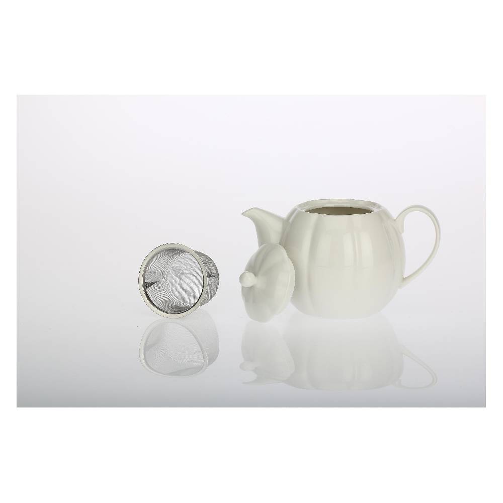 La Porcellana Bianca Teiera Con Filtro Villadeifiori