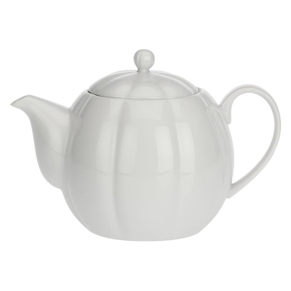 La Porcellana Bianca Teiera con Filtro Villadeifiori