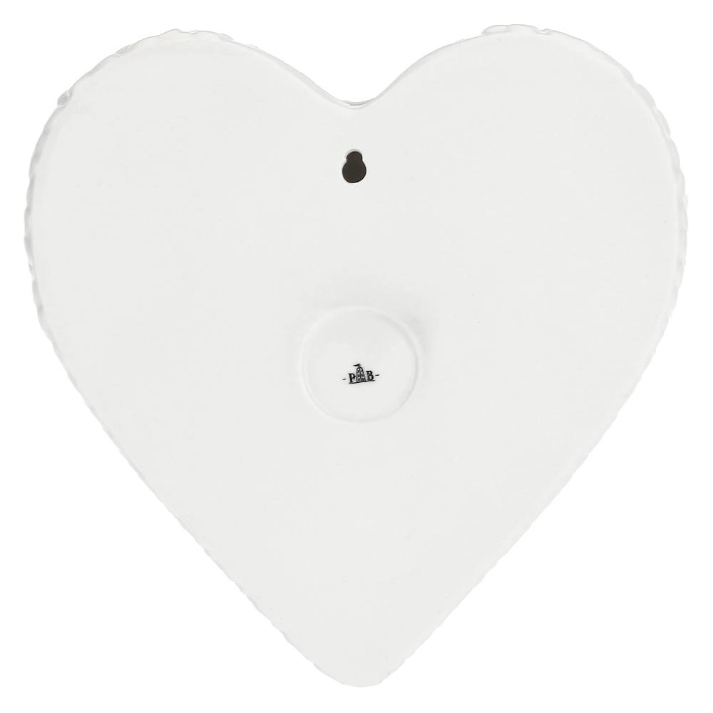 La Porcellana Bianca Umidificatore Cuore E Fiori Leopoldina