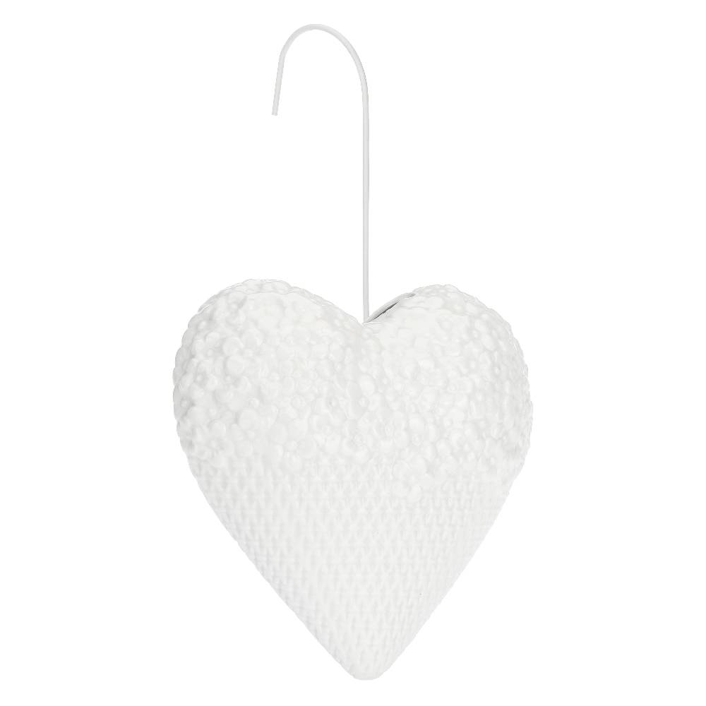 La Porcellana Bianca Umidificatore Cuore E Fiori Leopoldina