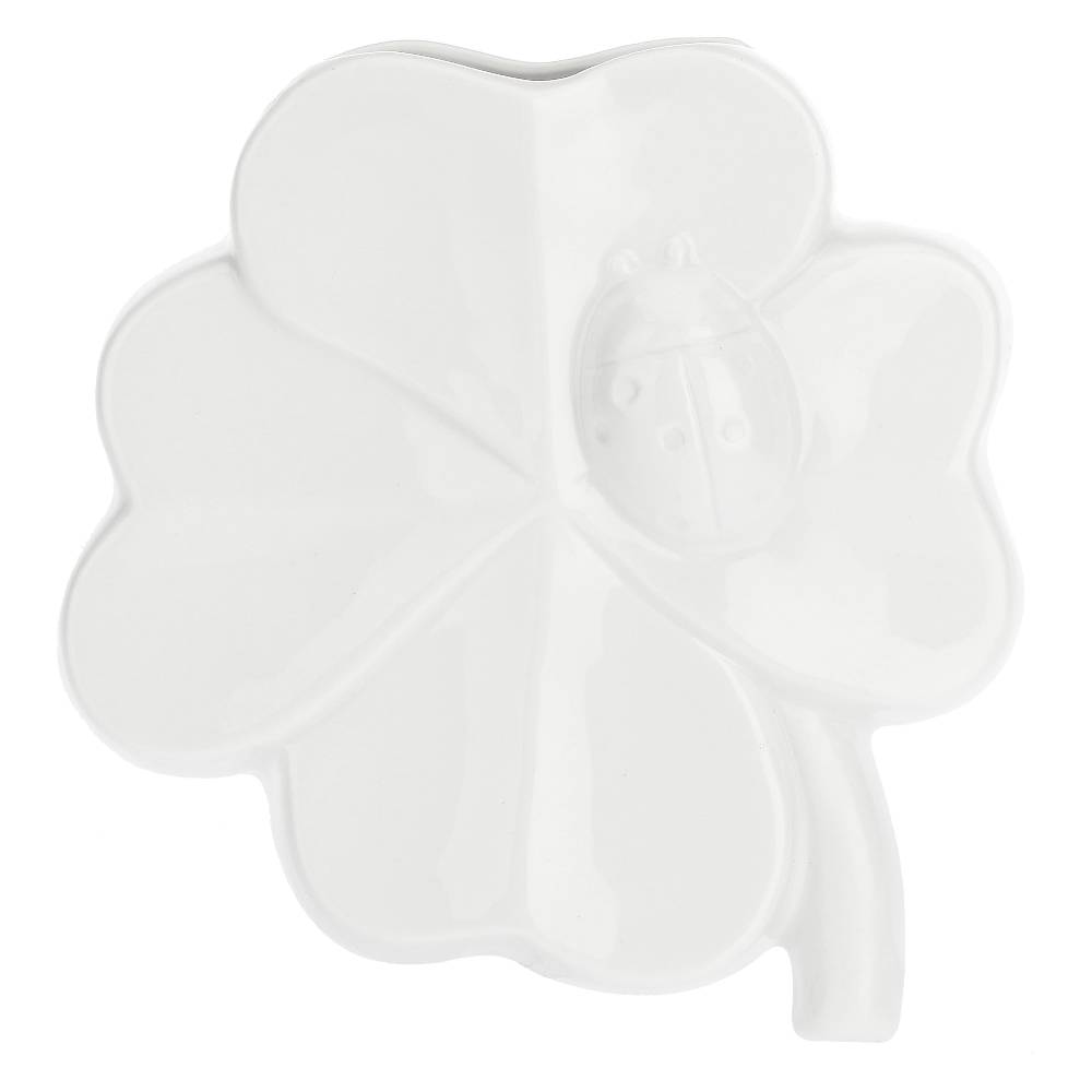 La Porcellana Bianca Umidificatore Quadrifoglio Leopoldina