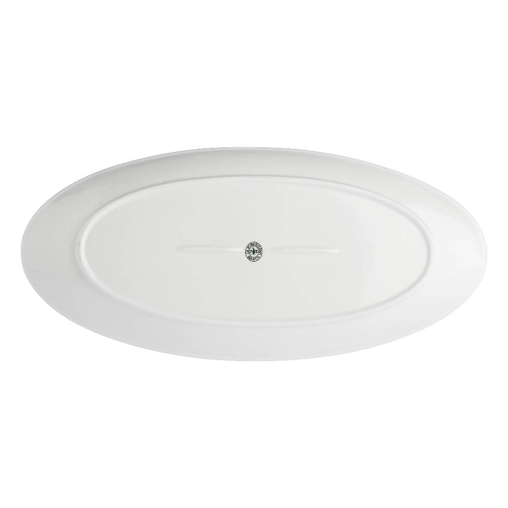 La Porcellana Bianca Vassoio Ovale 45,5x22 Cm Convivio