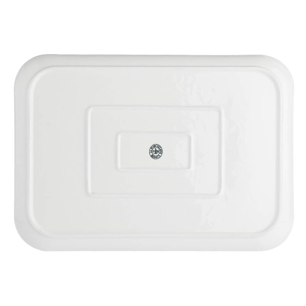 La Porcellana Bianca Vassoio Rettangolare Grande Bosco