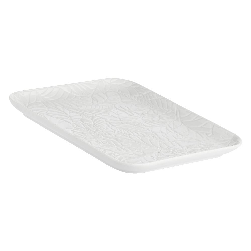 La Porcellana Bianca Vassoio Rettangolare Grande Bosco