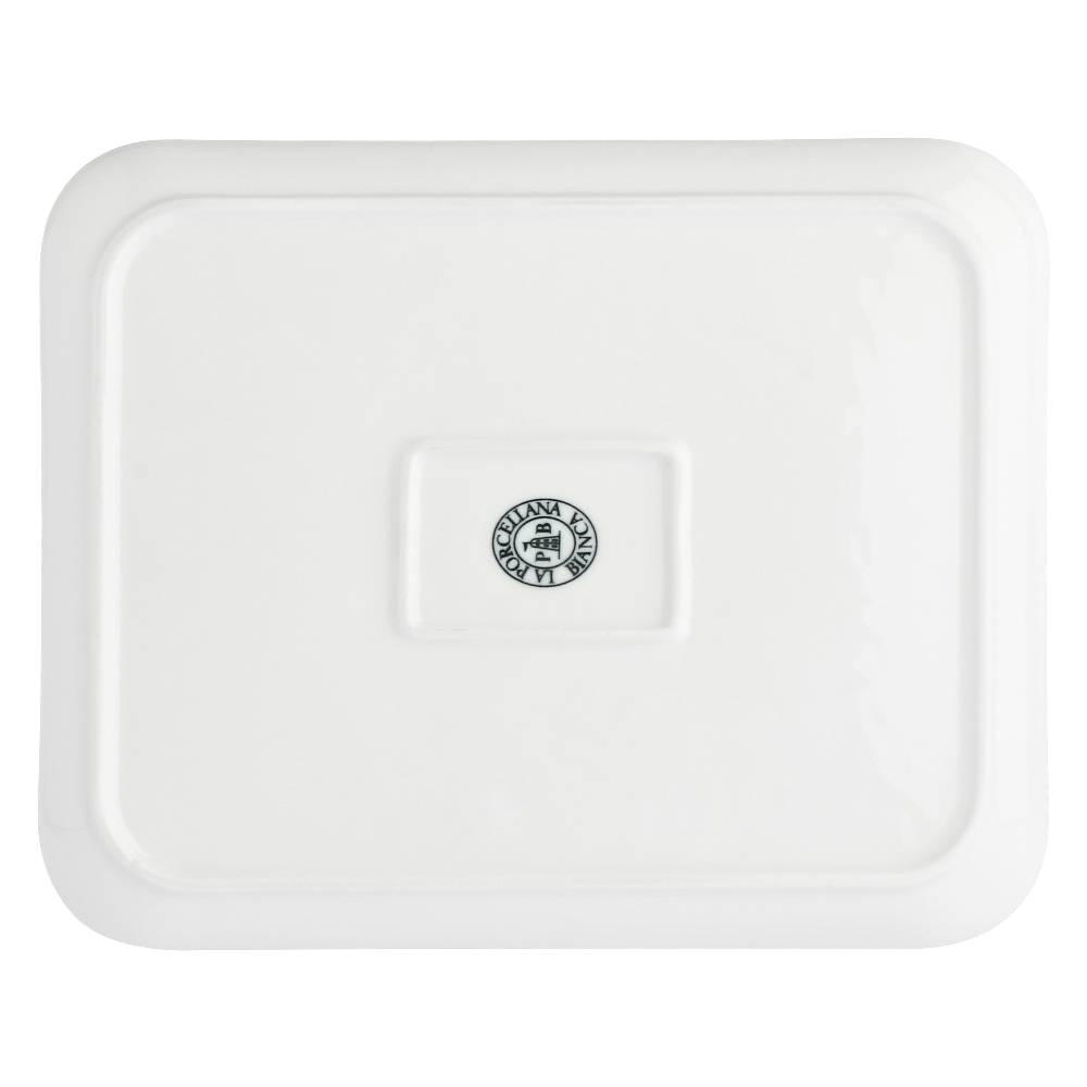 La Porcellana Bianca Vassoio Rettangolare Piccolo Bosco