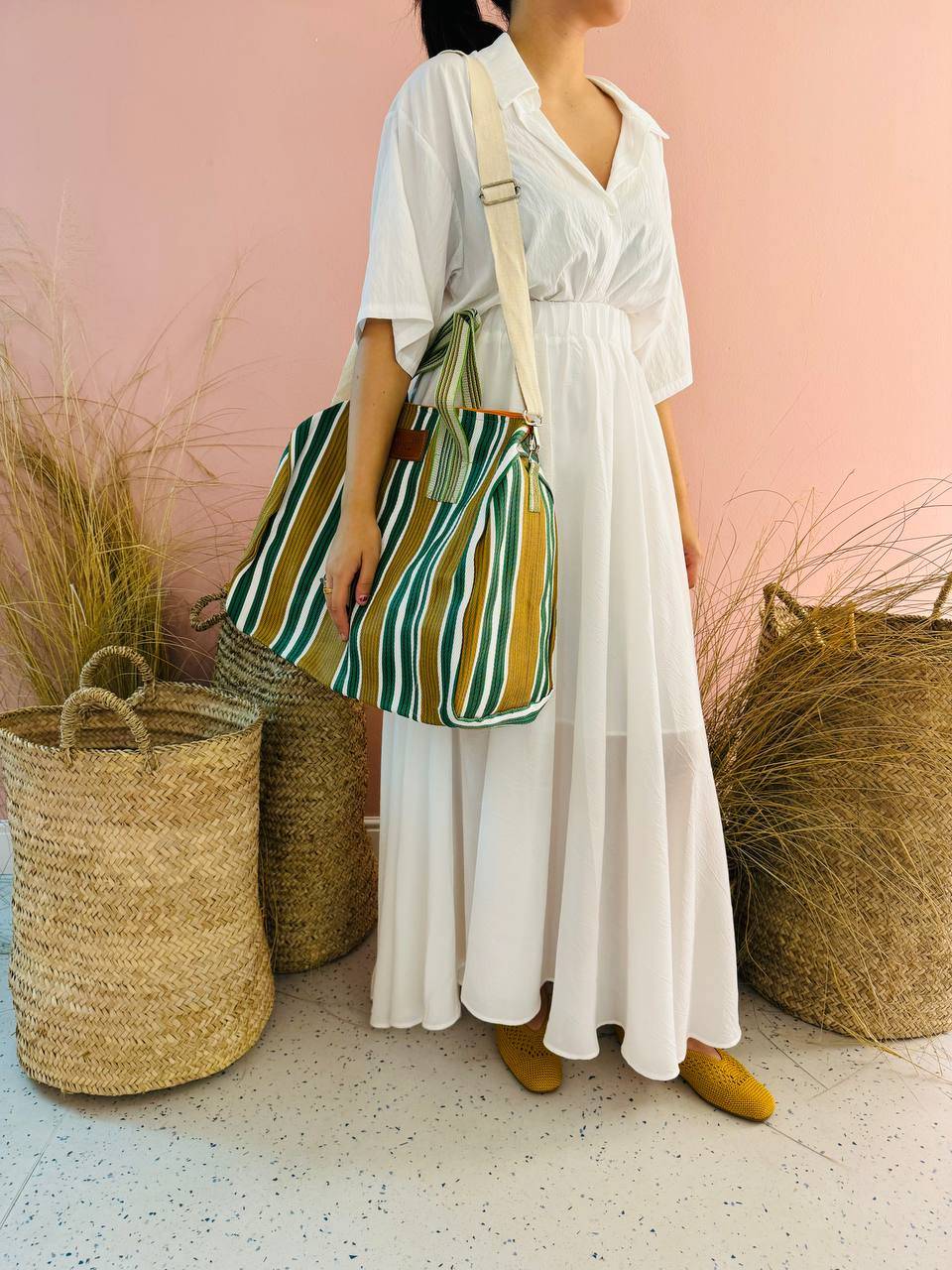 La Sellerie Borsone TULUM Arancio