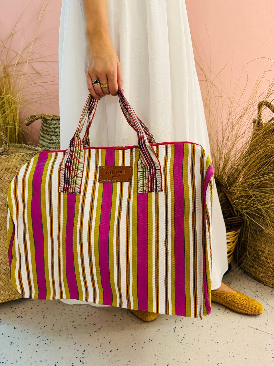 La Sellerie Borsone TULUM Fucsia