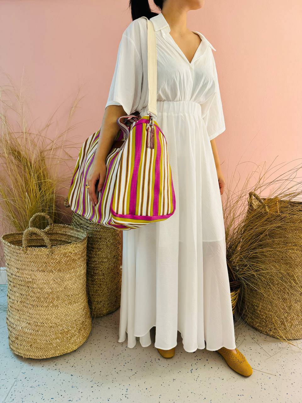 La Sellerie Borsone TULUM Fucsia