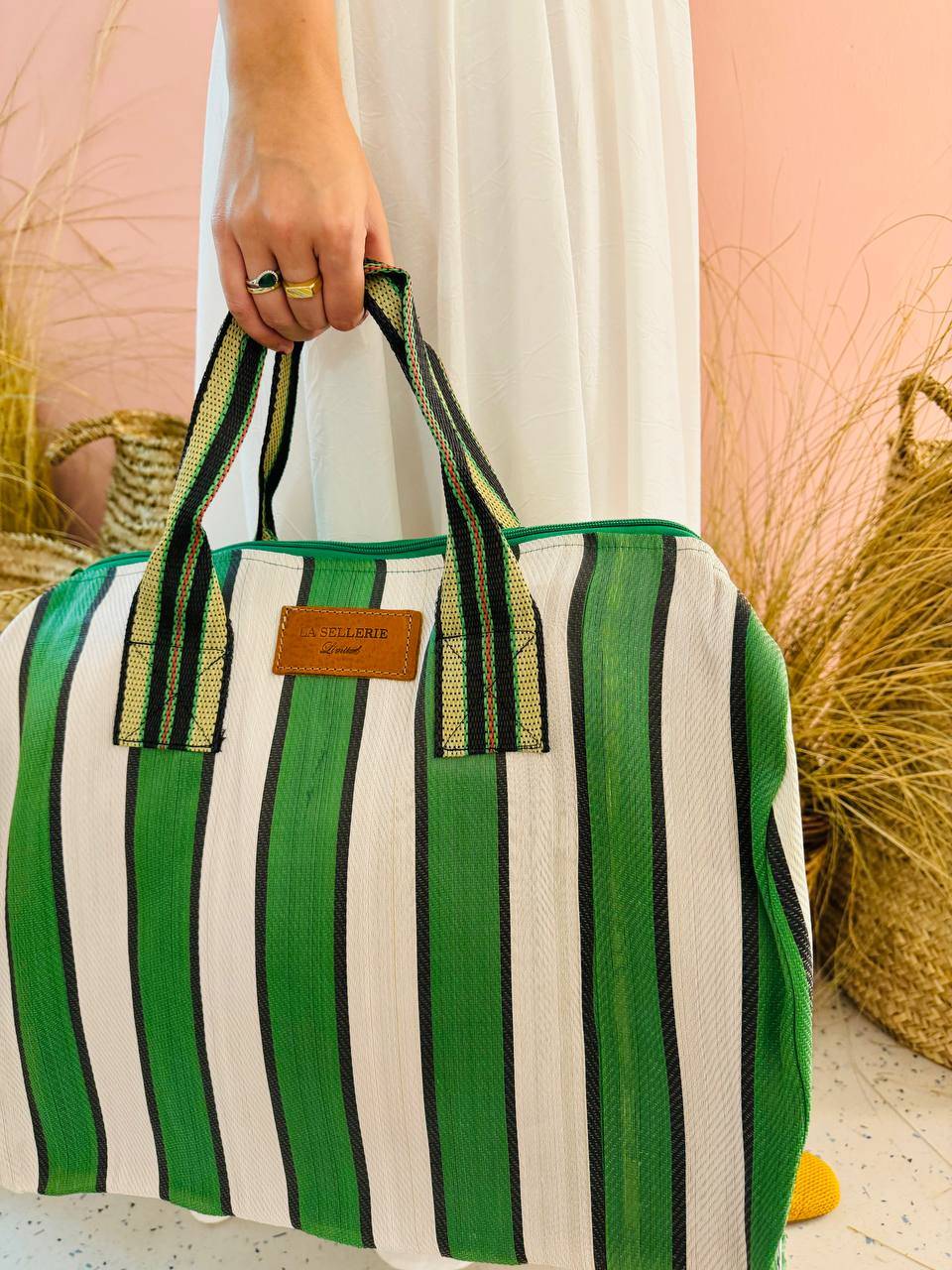 La Sellerie Borsone TULUM Verde