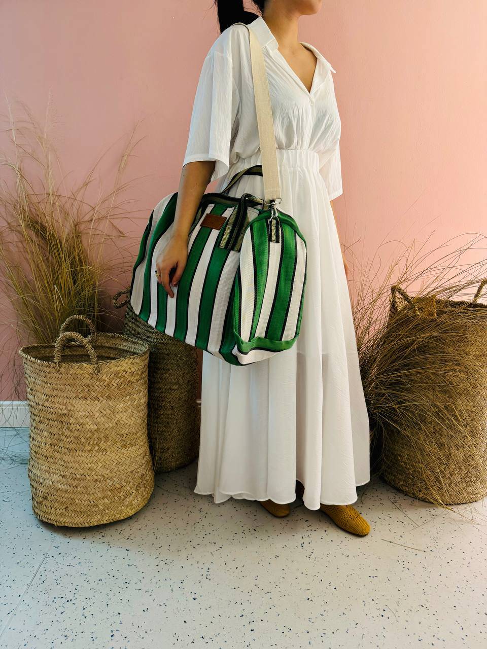 La Sellerie Borsone TULUM Verde