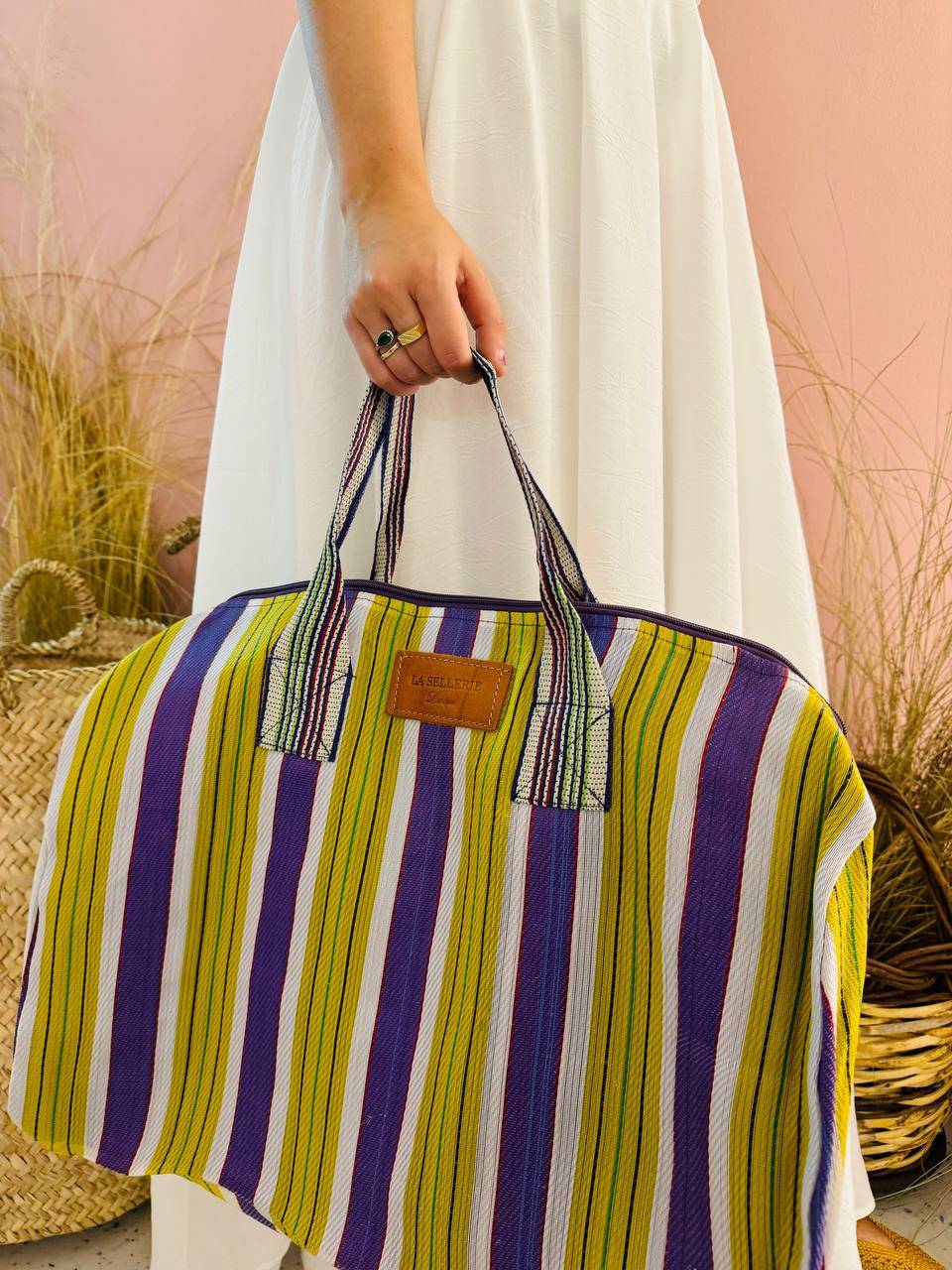 La Sellerie Borsone TULUM Viola