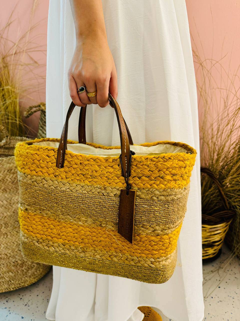 La Sellerie CONCETTA Bag Gialla