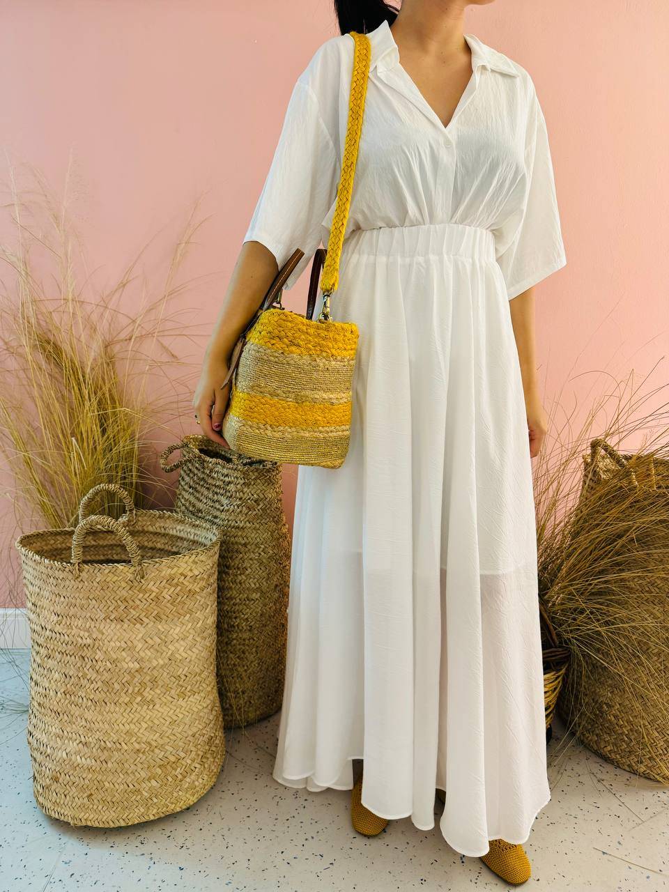 La Sellerie CONCETTA Bag Gialla