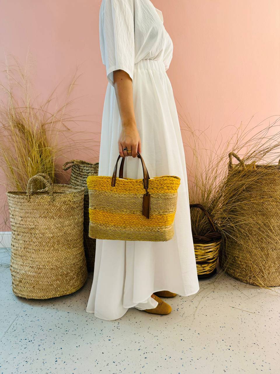 La Sellerie CONCETTA bag gialla