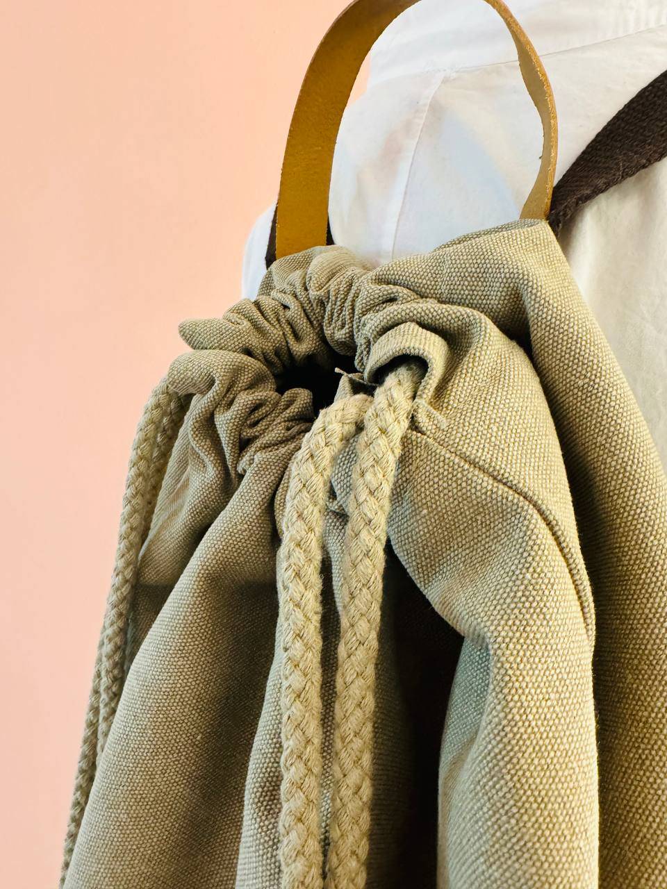 La Sellerie COUNTRY Backpack Beige