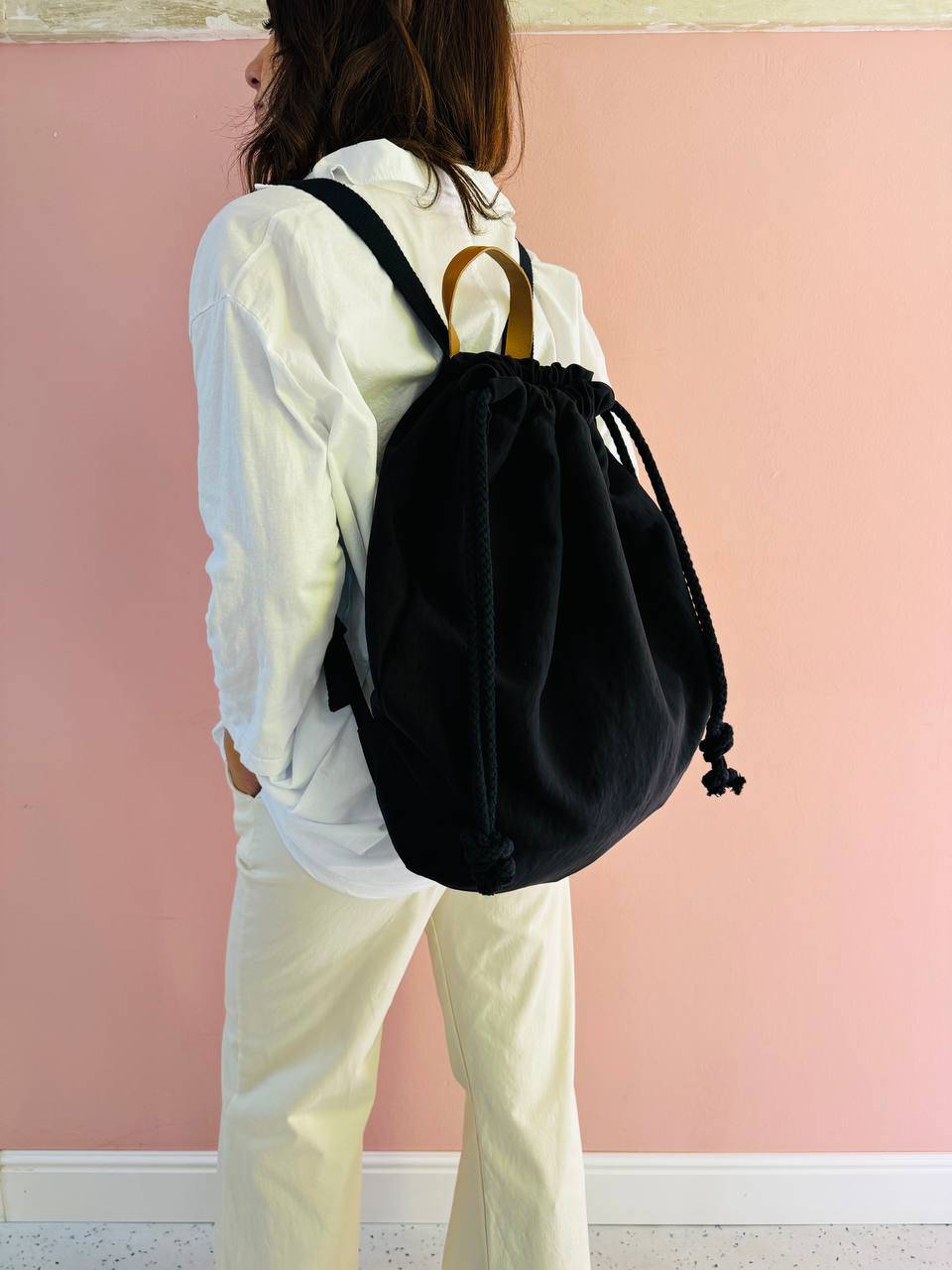 La Sellerie COUNTRY backpack black