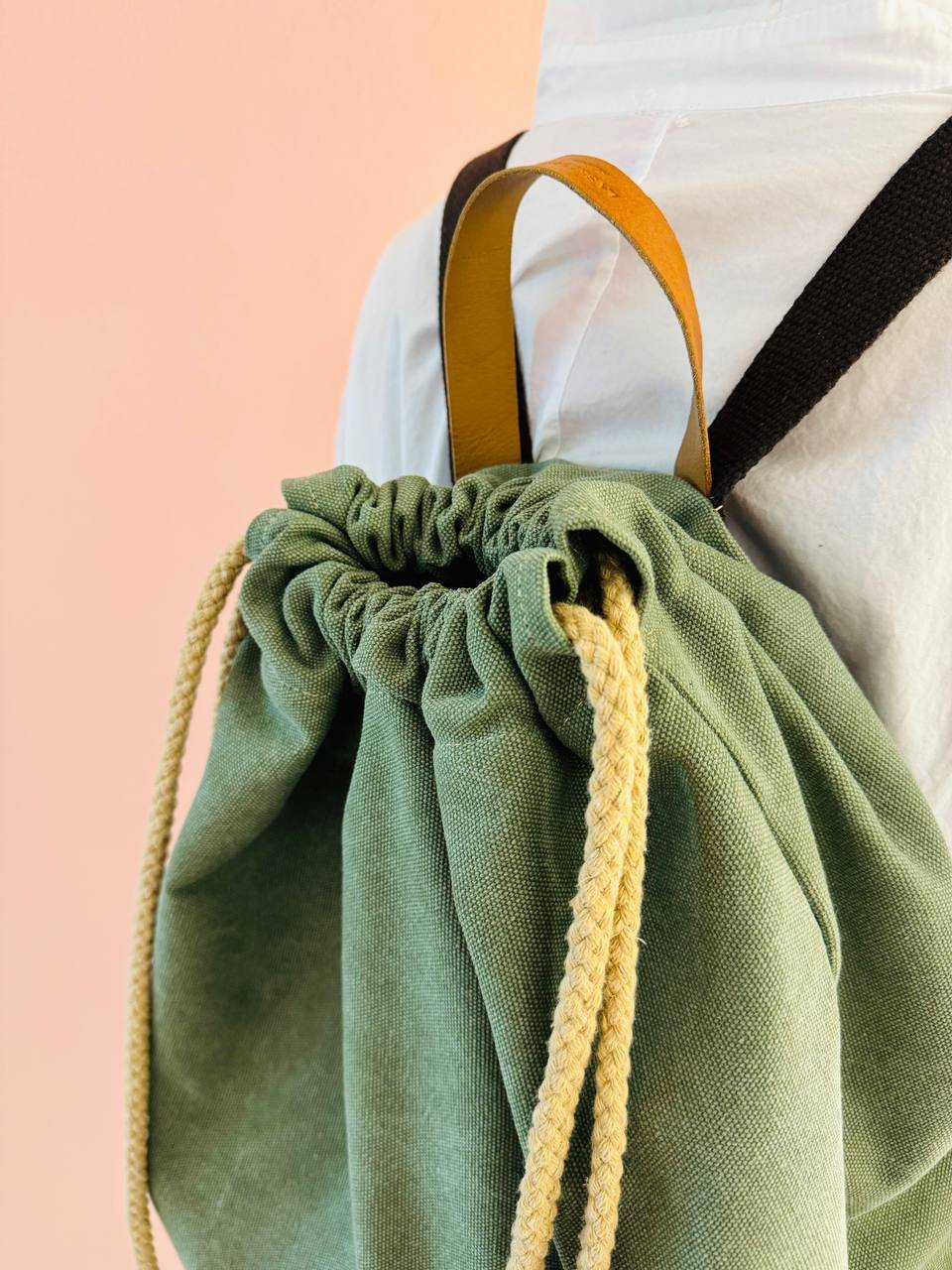 La Sellerie COUNTRY Backpack Green