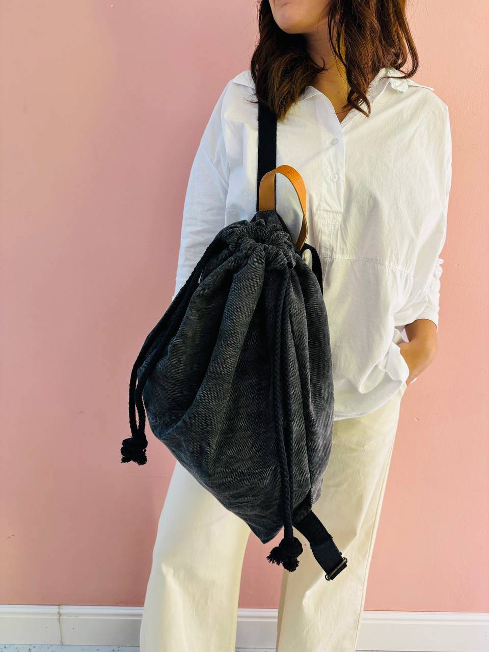 La Sellerie COUNTRY Backpack Grey