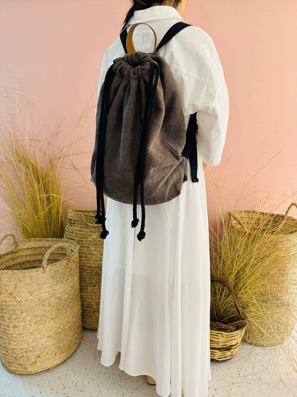 La Sellerie COUNTRY backpack light brown