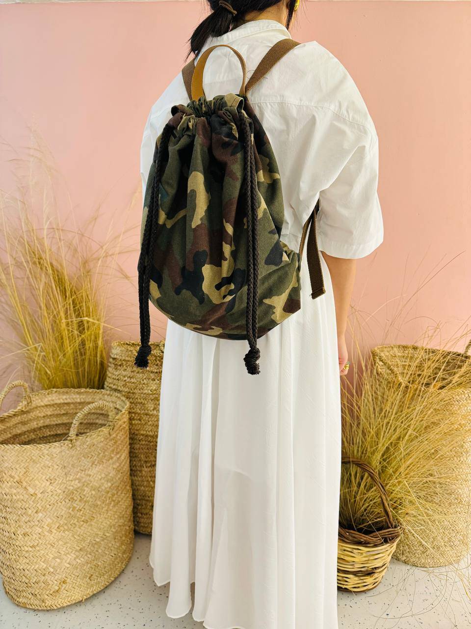 La Sellerie COUNTRY backpack military