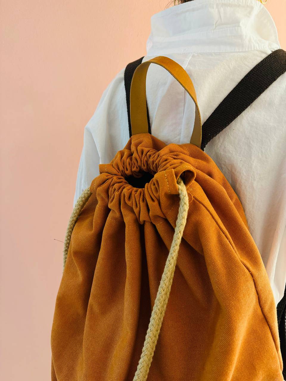 La Sellerie COUNTRY Backpack Orange