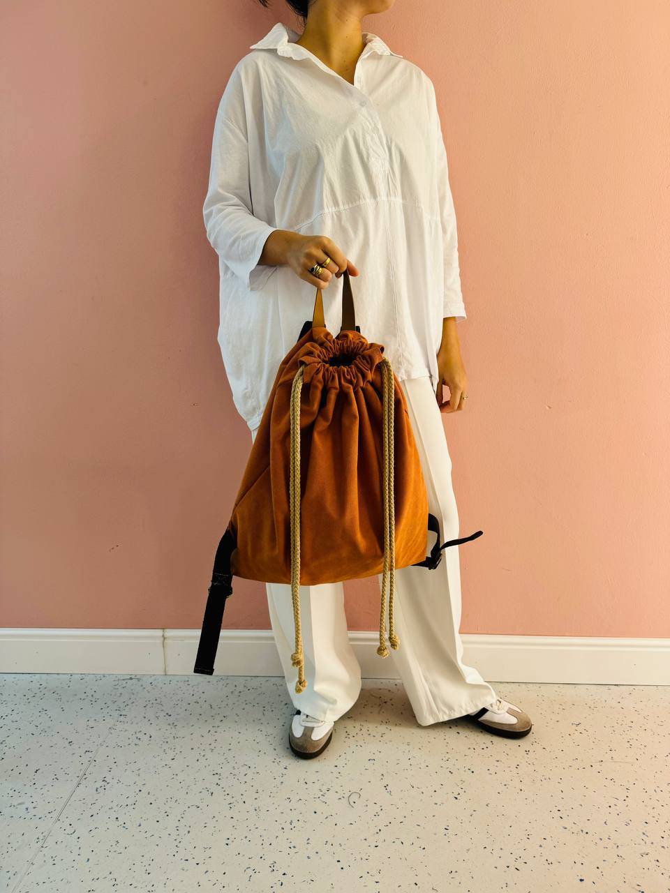 La Sellerie COUNTRY Backpack Orange