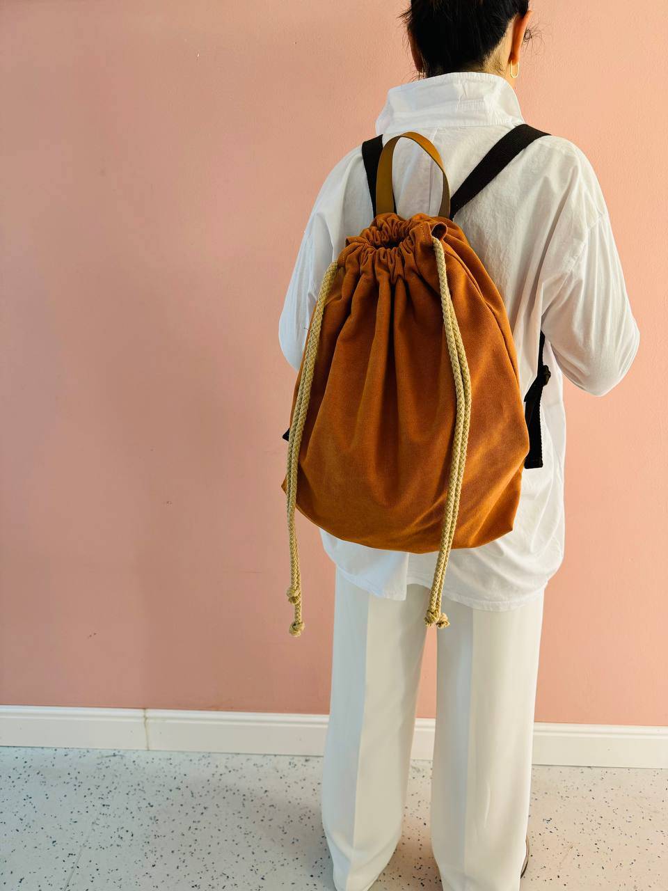 La Sellerie COUNTRY Backpack Orange