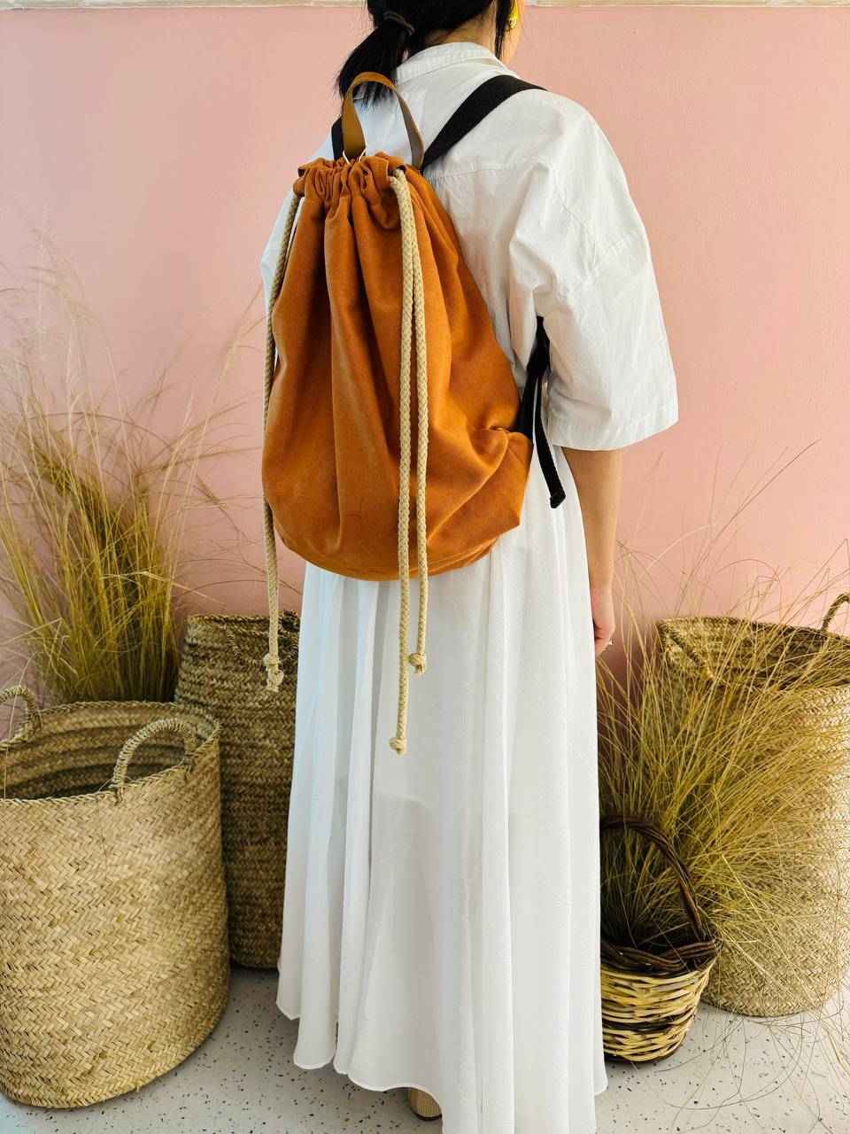 La Sellerie COUNTRY backpack orange