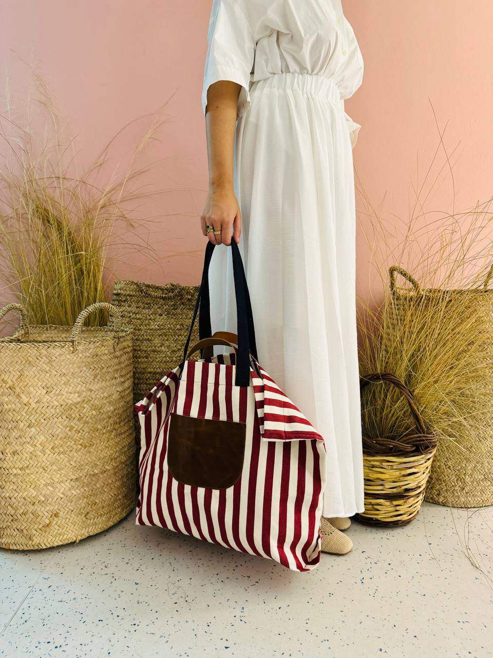 La Sellerie MARINA BAG rossa 2024