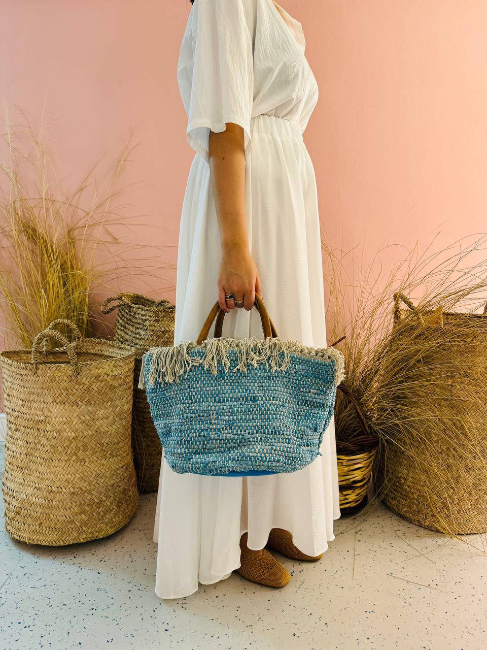 La Sellerie MASSERIA bag celeste