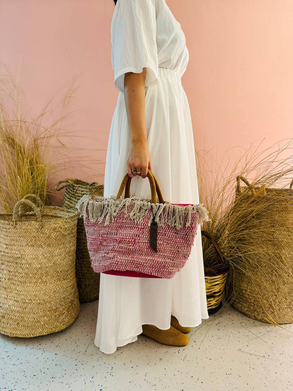 La Sellerie MASSERIA bag fucsia