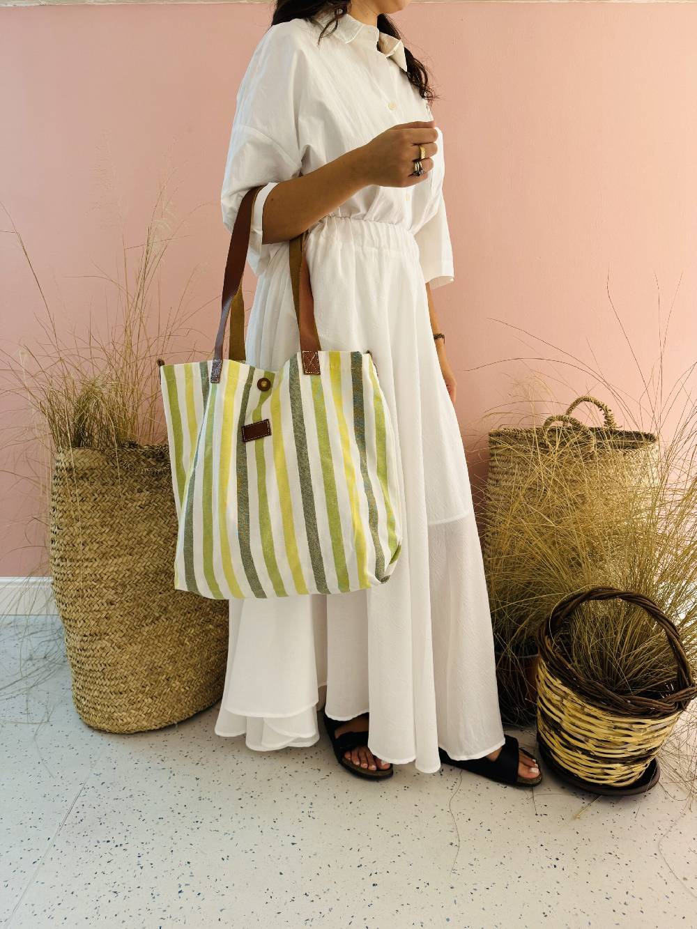 La Sellerie POP BAG Marina Verde