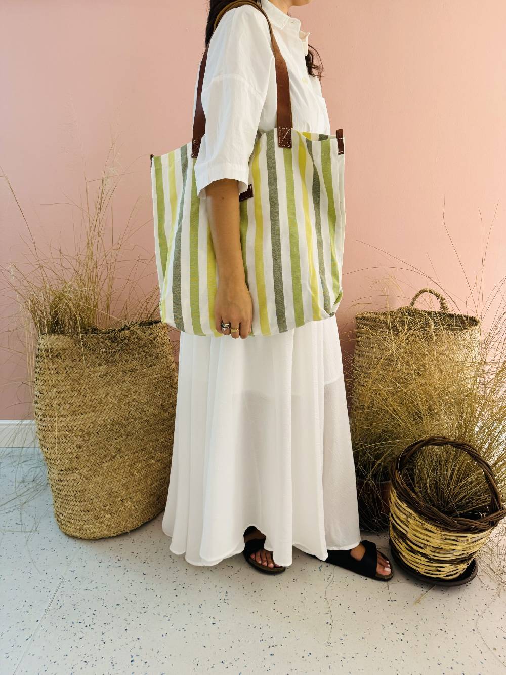 La Sellerie POP BAG Marina Verde