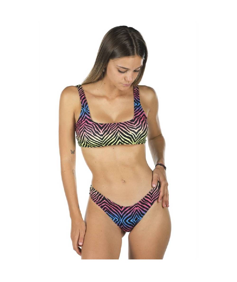 Lab84 CANOTTA TOP + SLIP GAMBATO